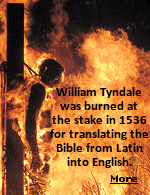 Tyndale was brought to trial for heresy, for believing, among other things, in the forgiveness of sins and the mercy offered in the gospel was enough for salvation.